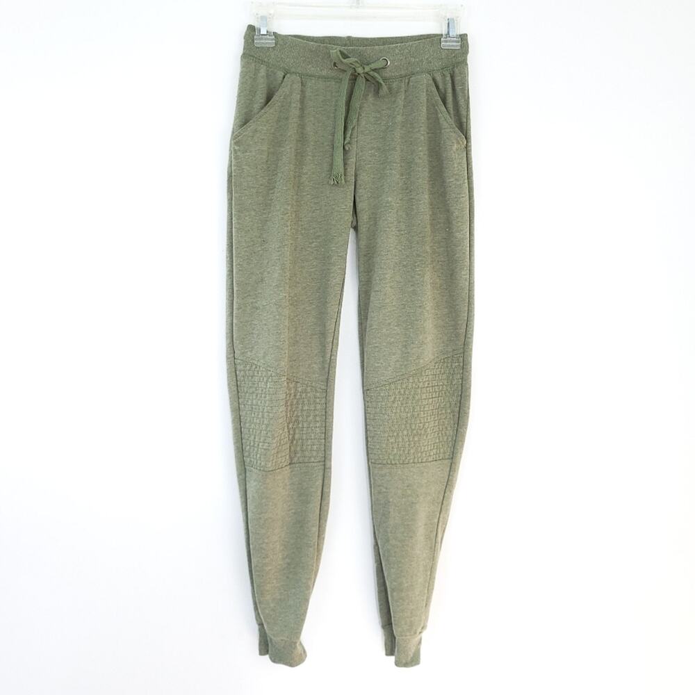 Versace 19-69 Abbigliamento Sportivo Green Joggers Small Italian Athleisure Pant